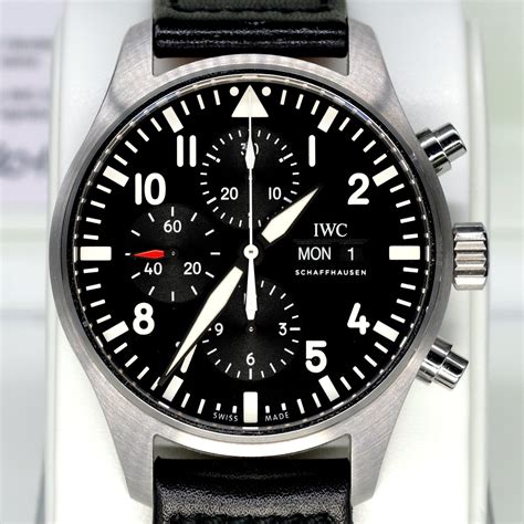 used iwc pilot chronograph for sale